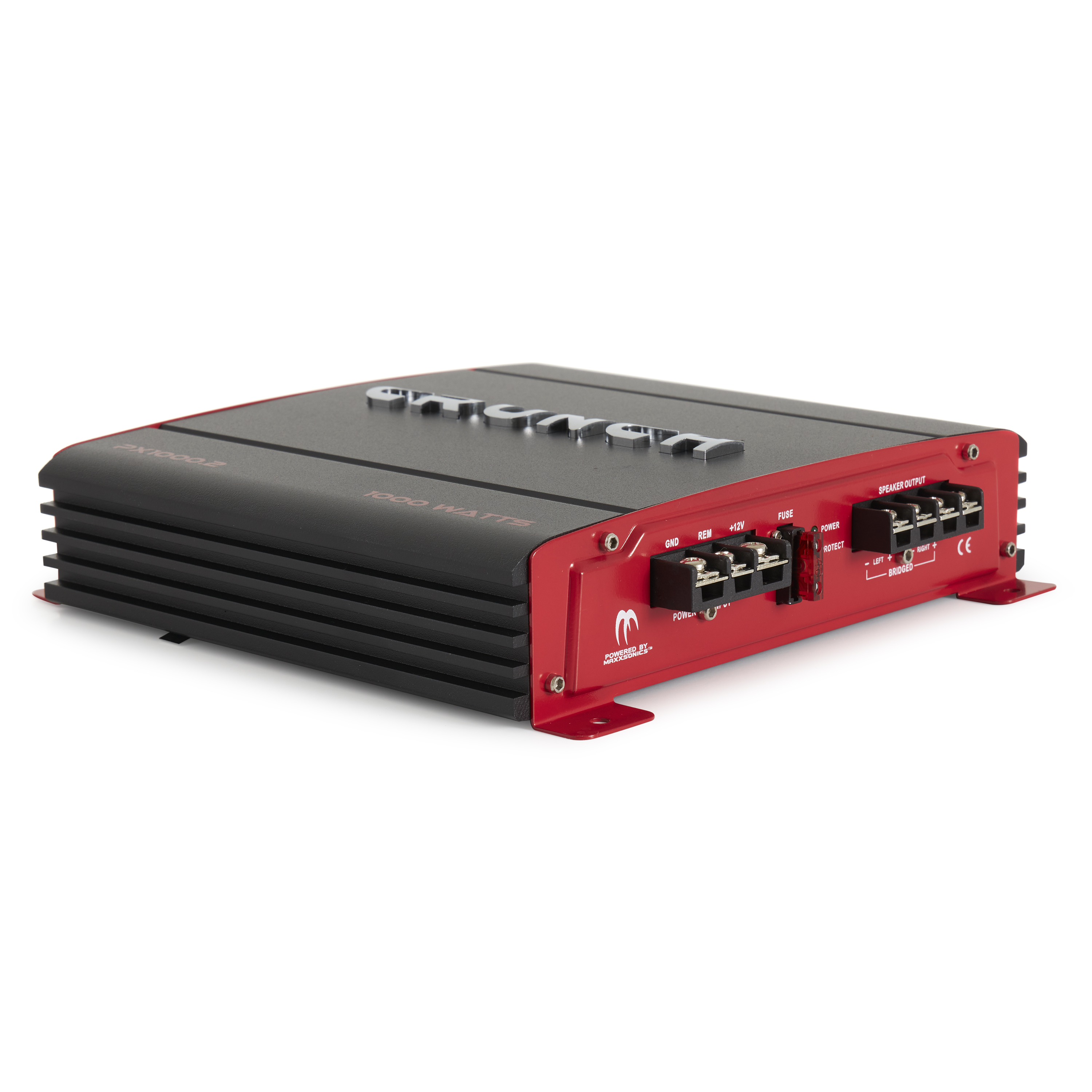 MTX 12 Inch Subwoofer Box, Crunch 2 Channel Amplifier